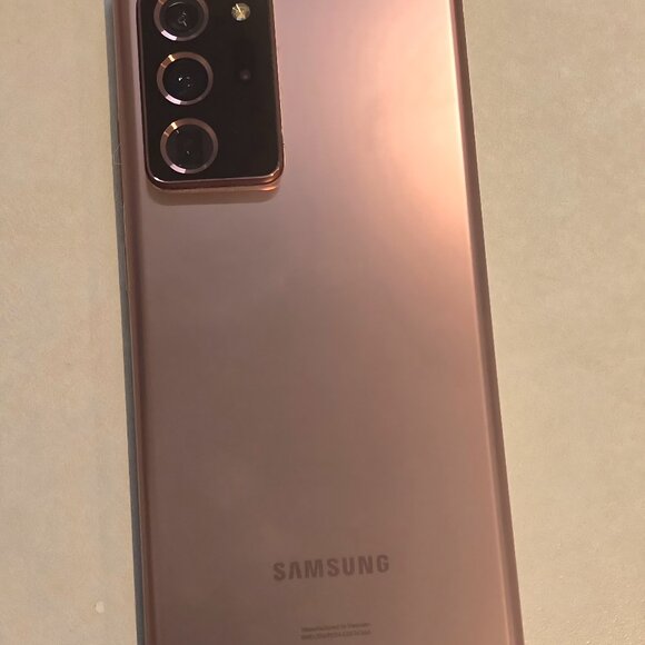 Unlocked Samsung Galaxy Note 20 Ultra– Rose Gold (128GB Excellent Condition)